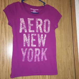 Purple Aeropostale shirt